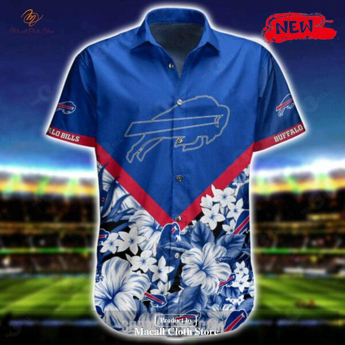 Personalized NFL Buffalo Bills Hot Summer Collection Gift For Fan Hawaiian Shirt and Short