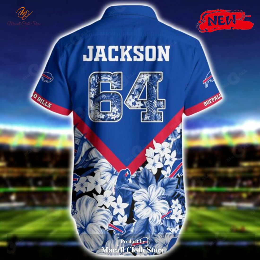 Personalized NFL Buffalo Bills Hot Summer Collection Gift For Fan Hawaiian Shirt and Short