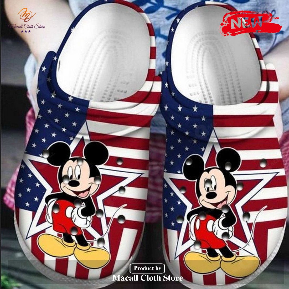 NEW] Mickey Mouse For Man and Women Crocs Clog Shoes - Macall Cloth Store -  Destination for fashionistas