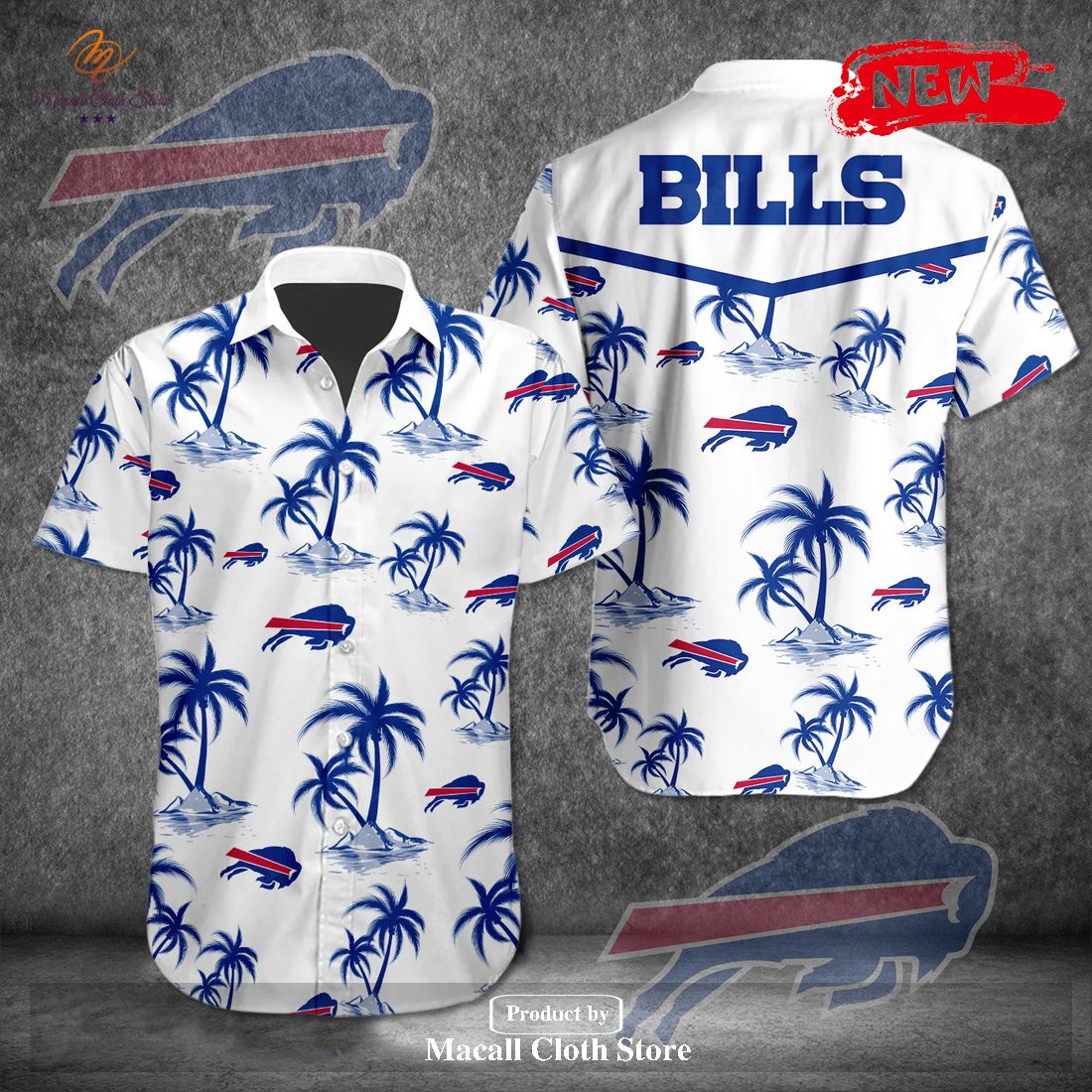 Buffalo Bills NFL Football Team Hawaiian Shirt And Short