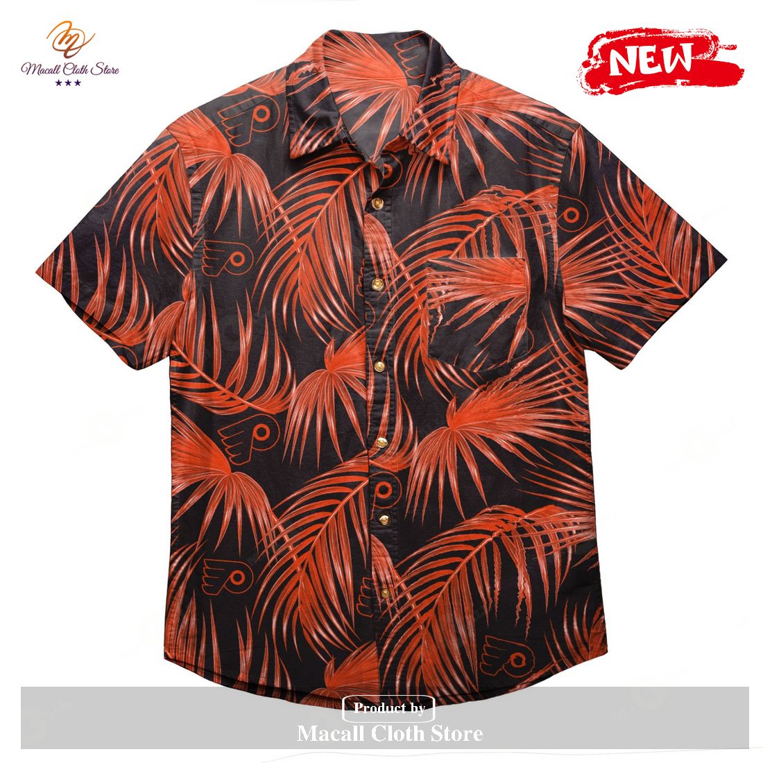 Philadelphia Flyers NHL Vintage Palm Tree Pattern Hawaii Shirt For Men And  Women - Freedomdesign