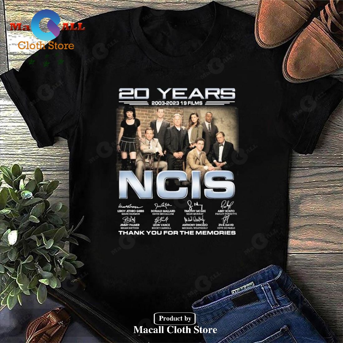 NCIS 20 Years 2003-2023 Signatures Thank You For The Memories Unisex Classic T-Shirt Hoodie Sweatshirt NCIS 20 Years 2003-2023 Signatures Thank You For The Memories Unisex Classic T-Shirt Hoodie Sweatshirt