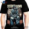 System Of A Down Painted Face Unisex Classic T-Shirt Hoodie Sweatshirt