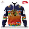 Personalized NHL Colorado Avalanche Special Design Puzzle Game Gradients Full Color Hoodie Sweatshirt 3D