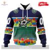 Personalized NHL Detroit Red Wings Special Design Puzzle Game Gradients Full Color Hoodie Sweatshirt 3D
