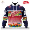 Personalized NHL Edmonton Oilers Special Design Puzzle Game Gradients Full Color Hoodie Sweatshirt 3D