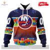 Personalized NHL New York Rangers Special Design Puzzle Game Gradients Full Color Hoodie Sweatshirt 3D