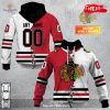 Personalized NHL Carolina Hurricanes Mix Color Jersey 2023 Hoodie Sweatshirt 3D