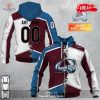 Personalized NHL Chicago Blackhawks Mix Color Jersey 2023 Hoodie Sweatshirt 3D