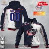 Personalized NHL Colorado Avalanche Mix Color Jersey 2023 Hoodie Sweatshirt 3D