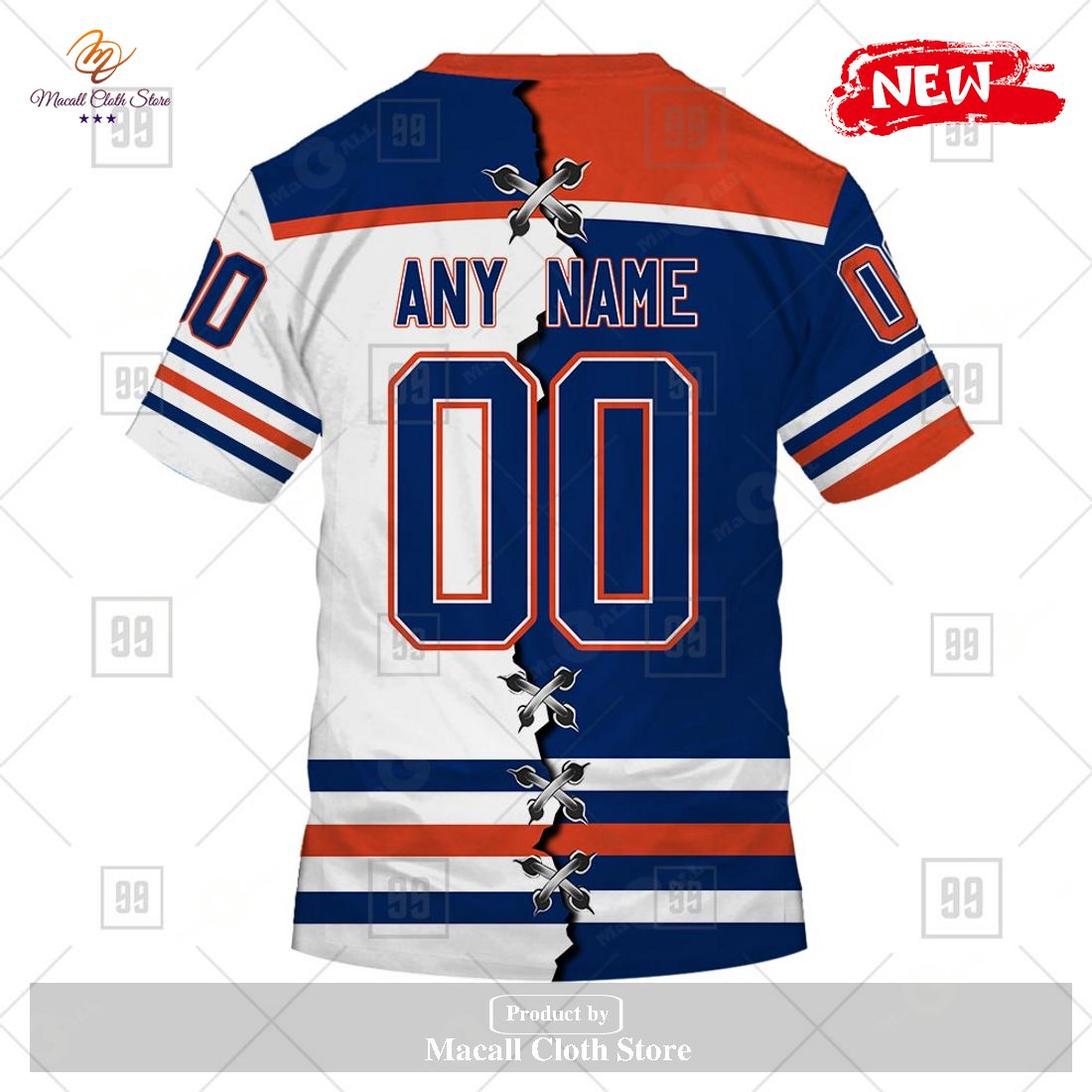Personalized NHL Edmonton Oilers Mix Jersey 2023 Style Hoodie - Torunstyle