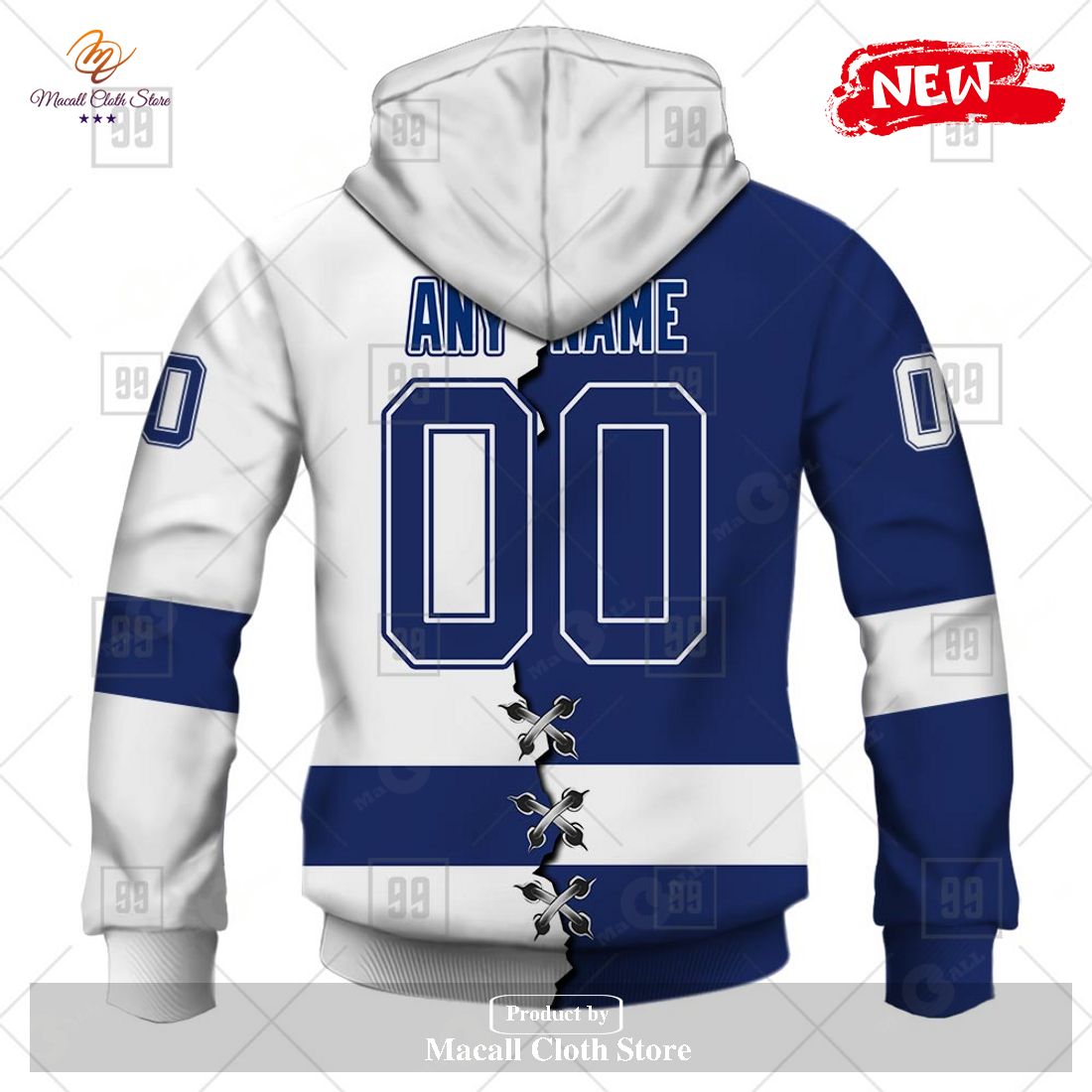 BEST NHL Tampa Bay Lightning Special Black Hockey Fights Cancer Kits 3D  Hoodie