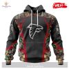 Personalized NFL Arizona Cardinals Special Camo Hunting Black Design Hoodie Sweatshirt 3D