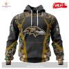 Personalized NFL Atlanta Falcons Special Camo Hunting Black Design Hoodie Sweatshirt 3D