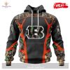 Personalized NFL Cleveland Browns Special Camo Hunting Black Design Hoodie Sweatshirt 3D