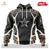 Personalized NFL Cleveland Browns Special Camo Hunting Black Design Hoodie Sweatshirt 3D