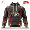 Personalized NFL Seattle Seahawks Special Camo Hunting Black Design Hoodie Sweatshirt 3D