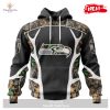 Personalized NFL San Francisco 49ers Special Camo Hunting Black Design Hoodie Sweatshirt 3D