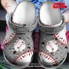 [NEW] Baseball brown leather Hot Summer White Crocs Classic Clog Shoes