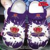 [NEW] Clogsown Royal Purple White For Man and Women Crocs Classic Clog Shoes