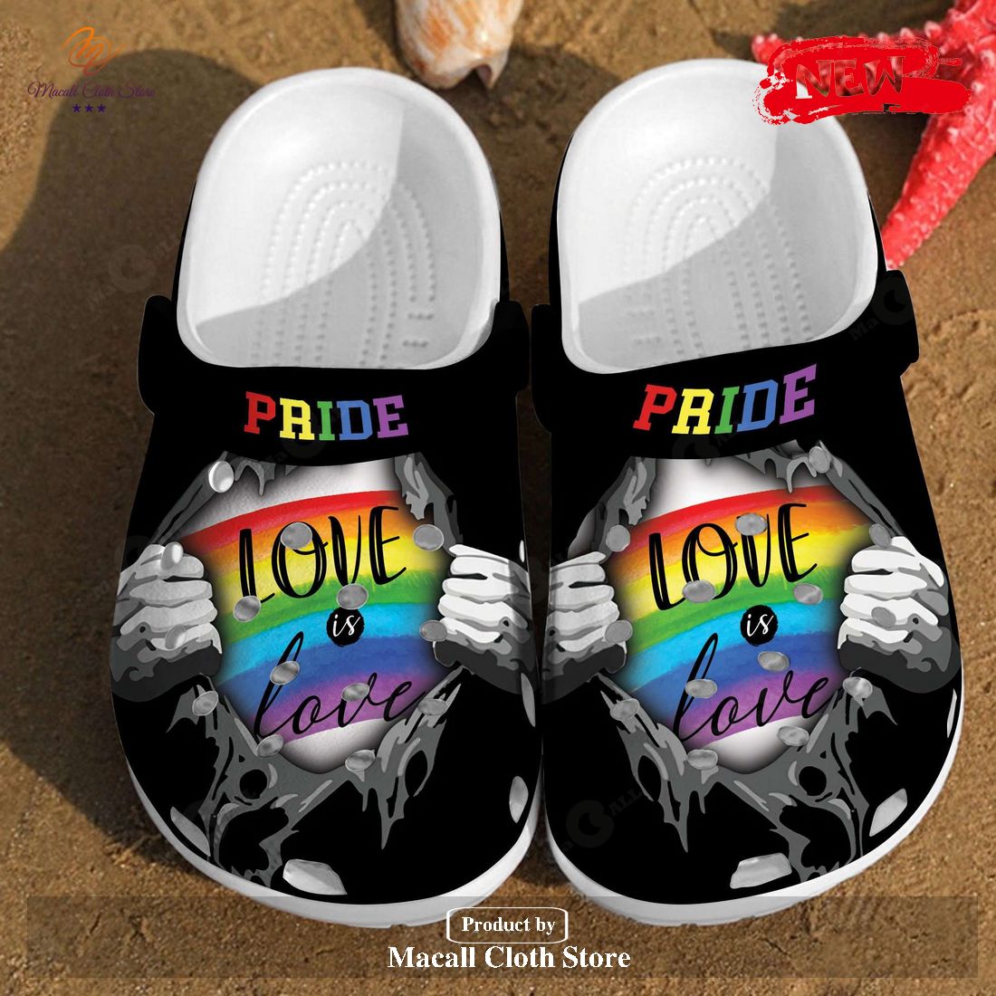 NEW] Lgbt Pride Love Is Rainbow Unisex Birthday Gifts Crocs Clog Shoes -  Macall Cloth Store - Destination for fashionistas