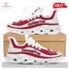 Personalized Name Alabama Crimson Tide Cracked Design Trending Clunky  Max Soul Sneakers