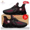 Personalized Name Alabama Crimson Tide Football Team Symbol Geometric Pattern Max Soul Sneakers