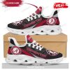 Personalized Name Alabama Crimson Tide Luxury NCAA1 Max Soul Sneakers