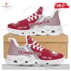 Personalized Name Alabama Crimson Tide Hot Design Running Sports Shoes Max Soul Sneakers