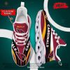 Personalized Name Arizona Cardinals Cracked Design Trending Max Soul Clunky Max Soul Sneakers