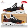 Personalized Name Arizona Cardinals Team Yellow Running Sports Shoes For Men Women Max Soul Sneakers