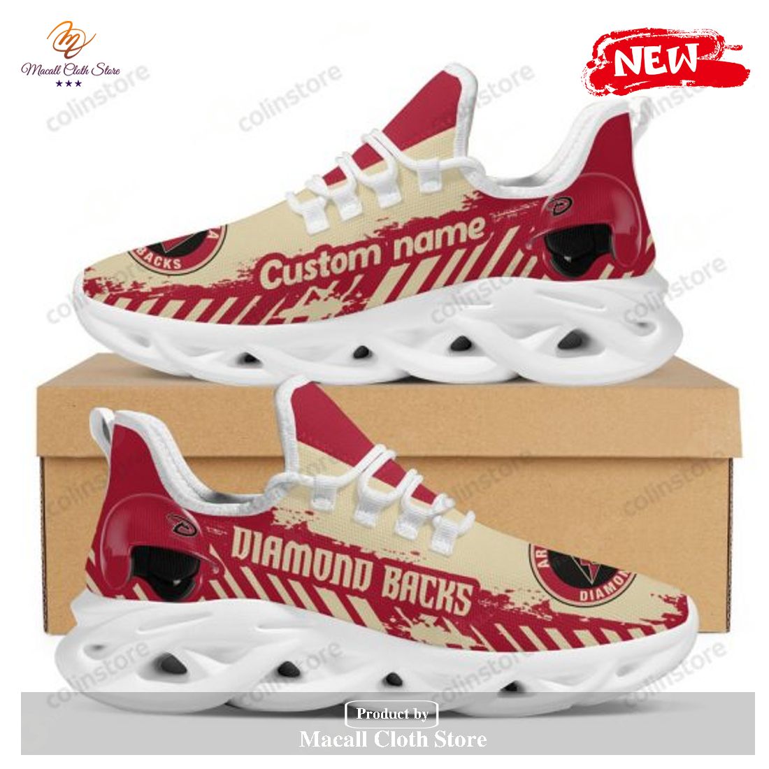 Personalized Name Arizona Diamondbacks Baseball Team Helmet For Fans Max Soul Sneaker Shoes