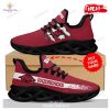 Personalized Name Arkansas Razorbacks Running Sports Design Max Soul Sneaker Shoes
