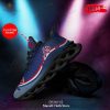 Personalized Name Atlanta Braves Running Sports Design Max Soul Sneaker Shoes