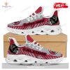 Personalized Name Atlanta Falcons Baby Yoda Hug Running Sports Shoes Max Soul Sneaker Shoes