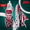 Personalized Name Atlanta Falcons Baby Yoda Hug Running Sports Shoes Max Soul Sneaker Shoes