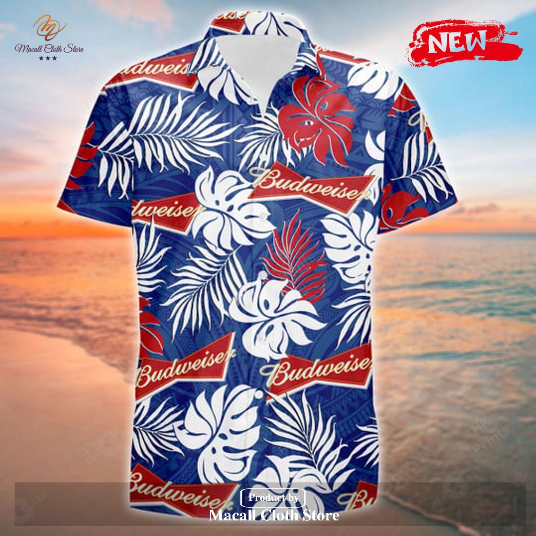 Budweiser Tattoo Hot Summer Collection Hawaiian Shirt and Short LIMITED EDITION Budweiser Tattoo Hot Summer Collection Hawaiian Shirt and Short LIMITED EDITION