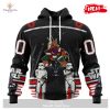 Personalized NHL Anaheim Ducks Special Star Wars Black Design May The 4th Be With You Hoodie Sweatshirt 3D