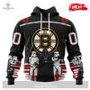 Personalized NHL Arizona Coyotes Special Star Wars Black Design May The 4th Be With You Hoodie Sweatshirt 3D