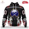 Personalized NHL Boston Bruins Special Star Wars Black Design May The 4th Be With You Hoodie Sweatshirt 3D