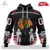 Personalized NHL Carolina Hurricanes Special Star Wars Black Design May The 4th Be With You Hoodie Sweatshirt 3D