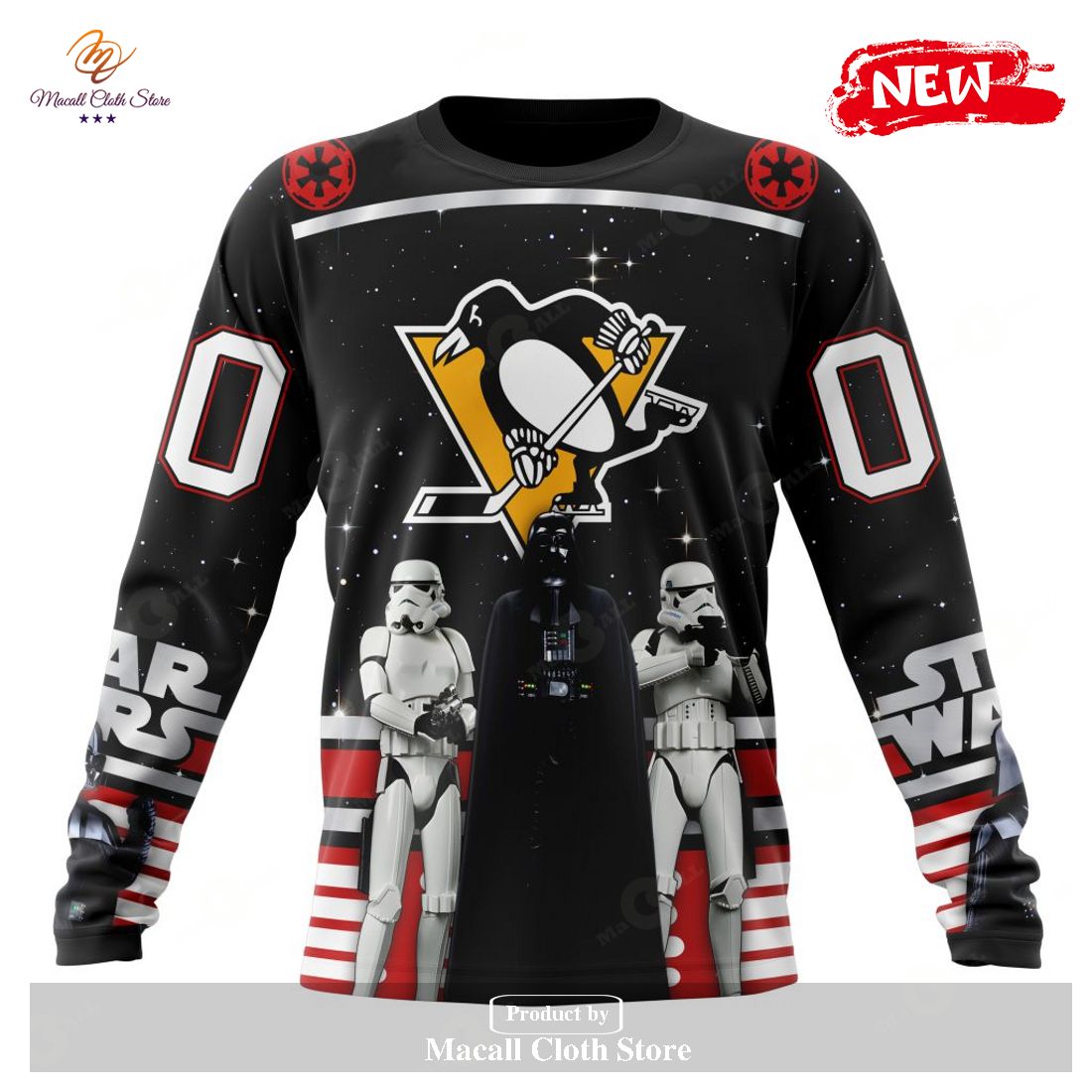 Star Wars and Pittsburgh Penguins May The 4th Be With You Custom