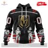 Personalized NHL Vancouver Canucks Special Star Wars Black Design May The 4th Be With You Hoodie Sweatshirt 3D
