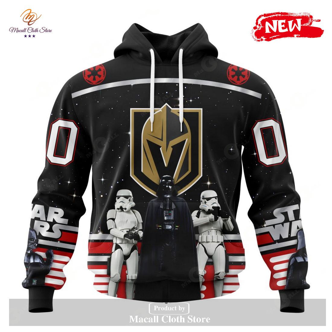 Personalized NHL Vegas Golden Knights Special Star Wars Black Design May The 4th Be With You Hoodie Sweatshirt 3D Personalized NHL Vegas Golden Knights Special Star Wars Black Design May The 4th Be With You Hoodie Sweatshirt 3D