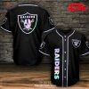 NFL Kansas City Chiefs Black Gradient Color Design Baseball Jersey