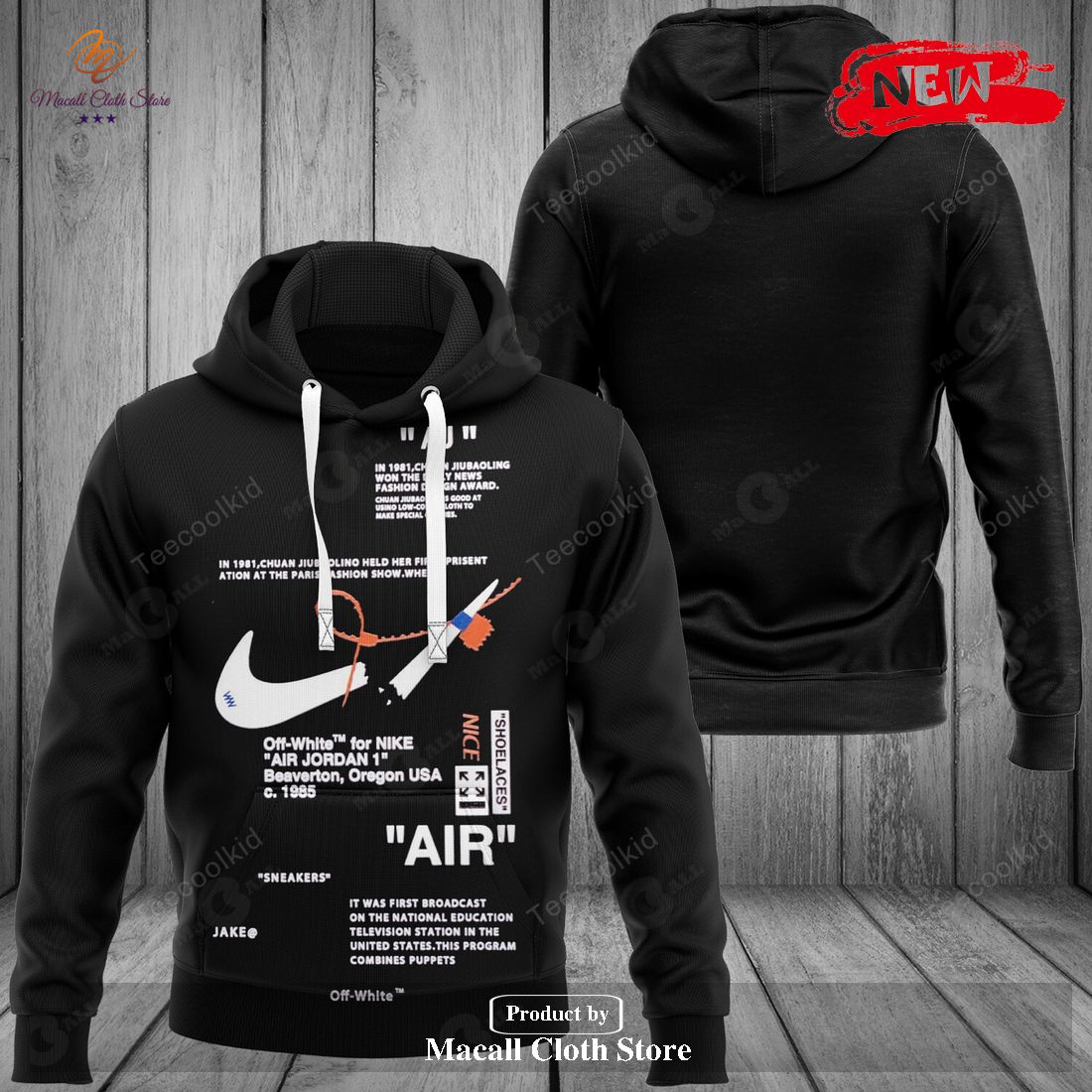 Nike Black Fashion Air Luxury Design Hoodie Sweatshirt 3D And Pants