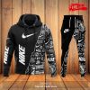Nike Black Fashion Full Premium Luxury US Hoodie Sweatshirt 3D And Pants
