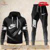 Nike Fashion Black Plaid Luxury Design Hoodie Sweatshirt 3D And Pants