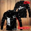 Nike Fashion Custom Black Pattern Luxury Full Option Hoodie Sweatshirt 3D And Pants