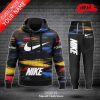 Personalized Nike Fashion Mix Full Color Luxury Design Hoodie Sweatshirt 3D And Pants